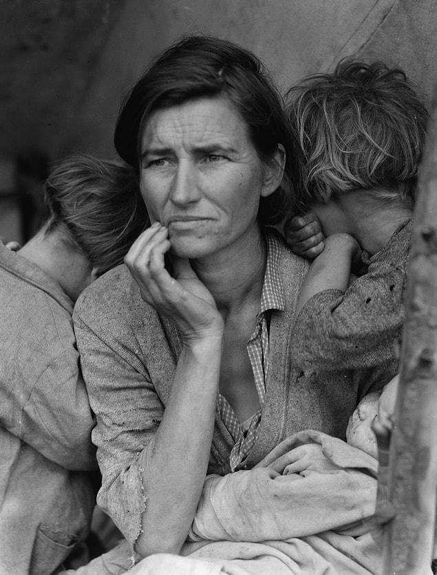 17. Migrant Mother, Dorothea Lange, 1936