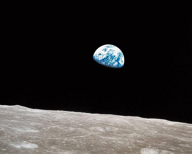 8. Earthrise, William Anders, NASA, 1968