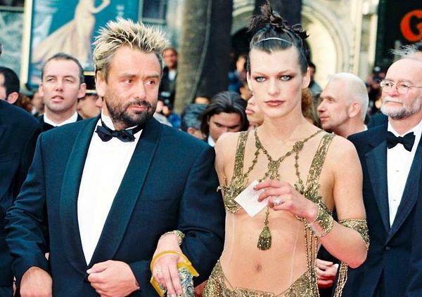 1. Luc Besson & Milla Jovovich