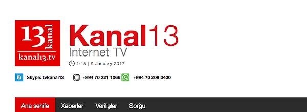 Kanal 13'te konuşmuşlar sanırım bu olayı, öyle yazmışlar ya hani. Duyanınız var mı ya Kanal 13'ü?