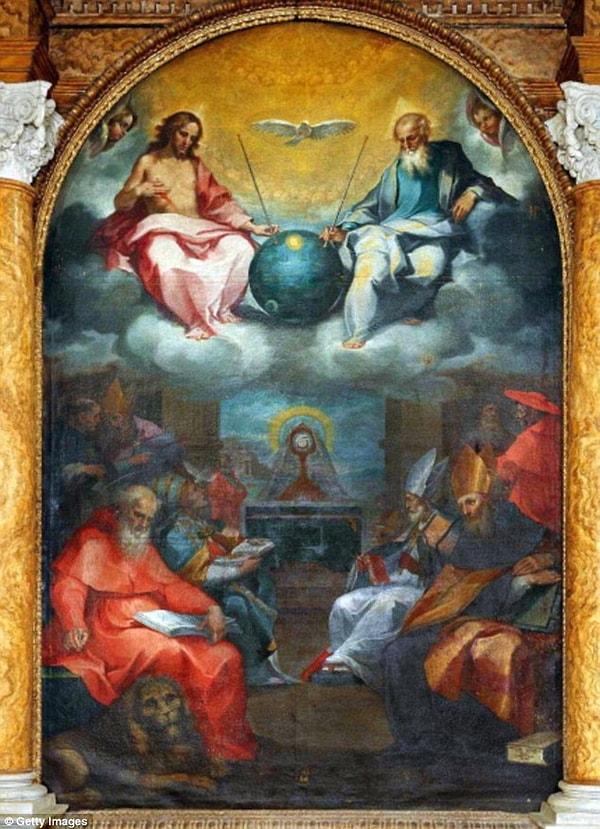 3. "Glorification of the Eucharist", (Eucharist'in Yüceltilmesi), (1600)