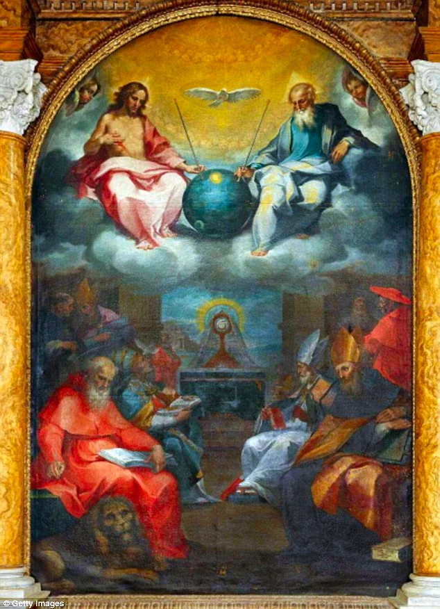 "Glorification of the Eucharist", (Eucharist'in Yüceltilmesi), (1600)