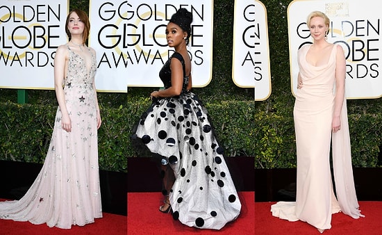 Все наряды с красной дорожки церемонии вручения премии «Золотой глобус 2017»