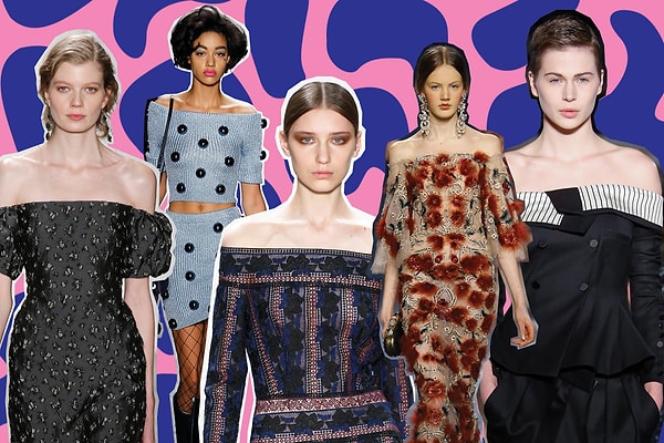 8. Одежда с открытыми плечами