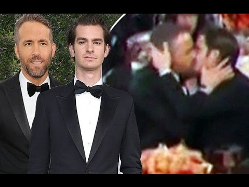 Райан Рейнольдс и Эндрю Гарфилд поцеловались?!?