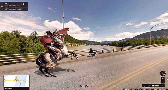 Персонажи классической живописи наводнили улицы Google Street View