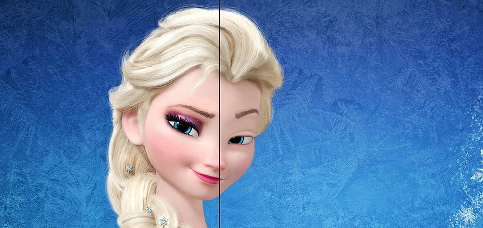 10 диснеевских принцесс без макияжа