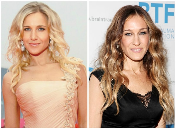 1. Юля Ковальчук и Сара Джессика Паркер