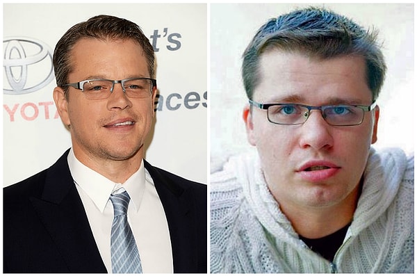 5. Мэтт Деймон и Гарик Харламов