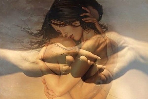 2. Родственные души разговаривают молча. Чужие, даже произнося слова, молчат.