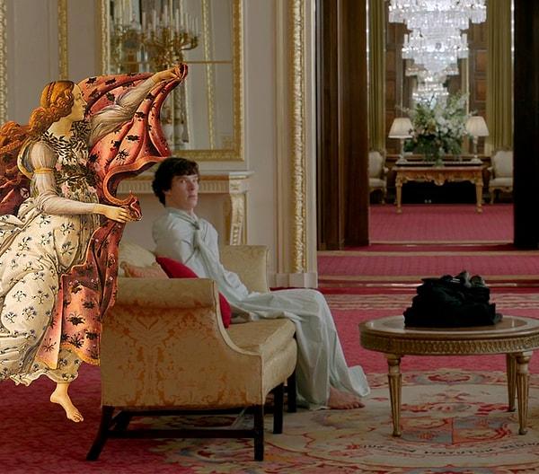1. Venüs'ün Doğuşu (Botticelli) + Sherlock