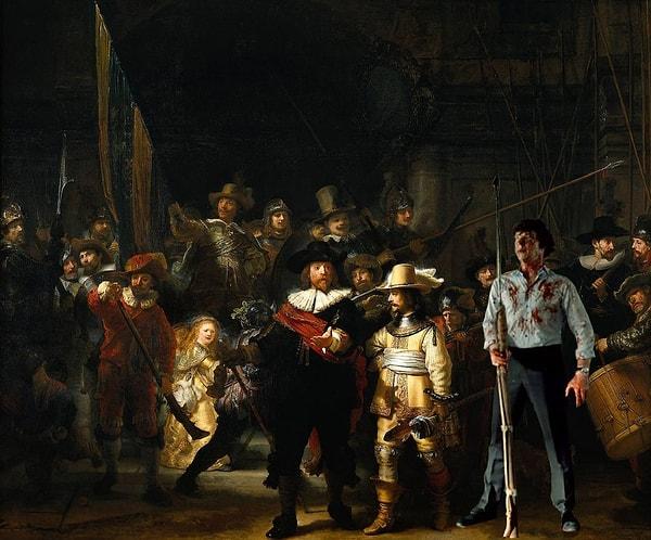 10. Gece Devriyesi (Rembrandt van Rijn) + Sherlock