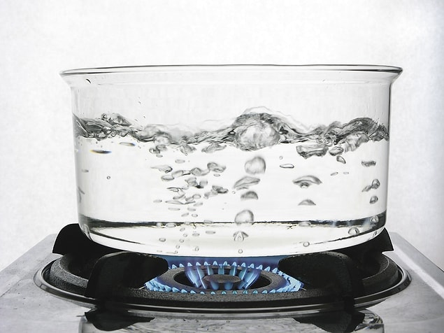 14. Water doesn’t boil quicker when you add salt.
