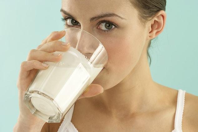 13. Drinking milk won't make you secrete more mucus.