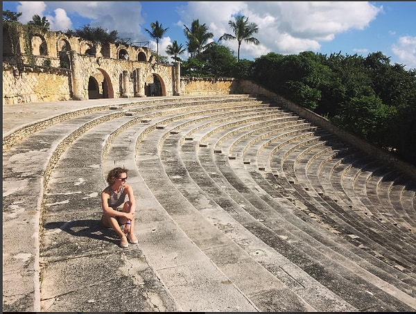 9. Лянка Грыу проводит отпуск в Доминикане