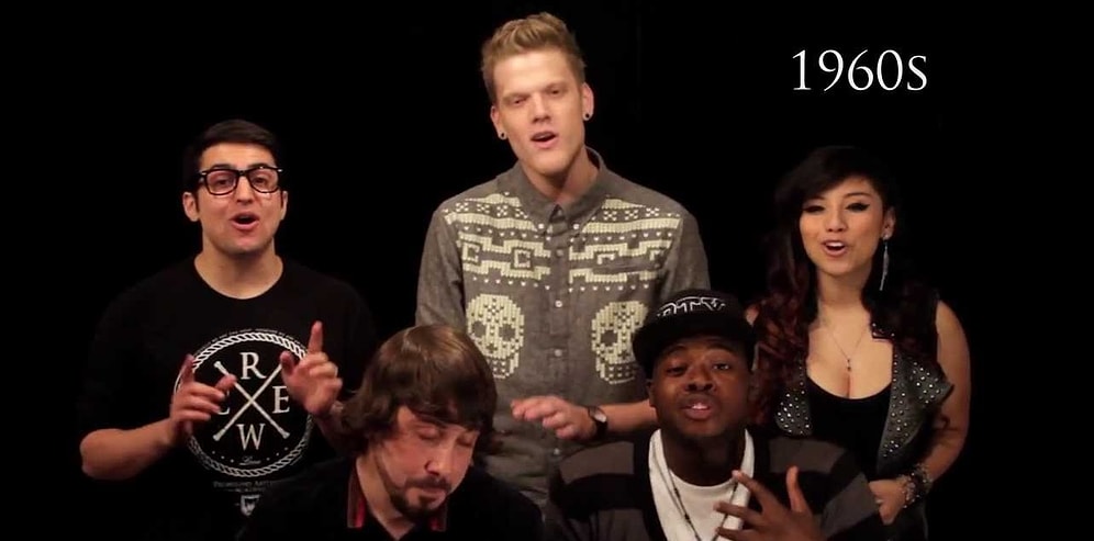 Эволюция музыки на протяжении столетий от группы Pentatonix