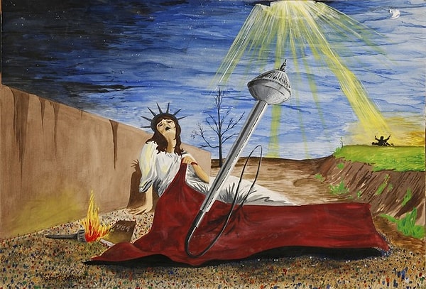 6. Стоит отметить, что сами художники приносят пожертвования для работы музея.