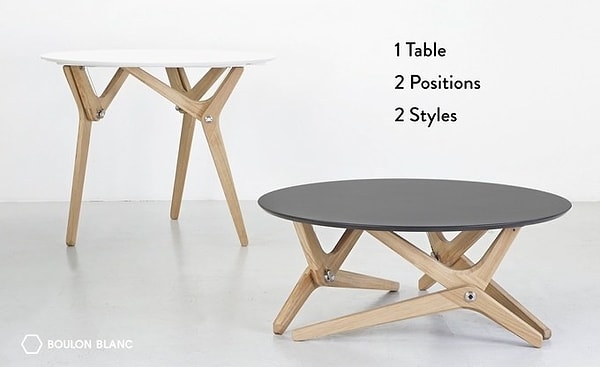 14. Превратить журнальный столик в обеденный стол - проще простого!