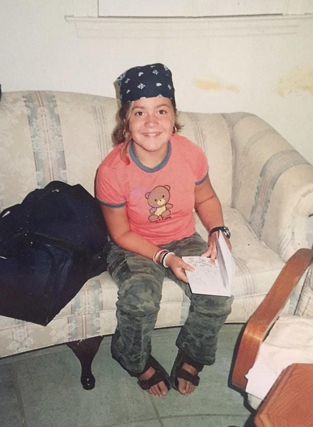 28. “This was taken when I was about 10 and somehow my family was still surprised when I came out at 21.”