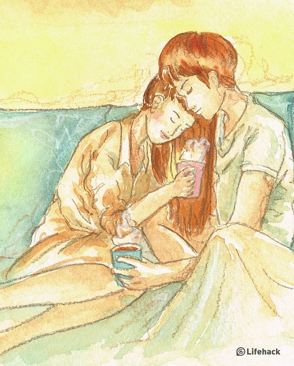 12. Даже помолчать вместе приятно