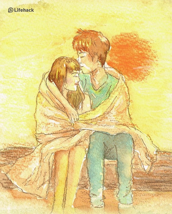 15. Ничто не сравнится с тем, чтобы встречать новый день бок о бок с любимым человеком