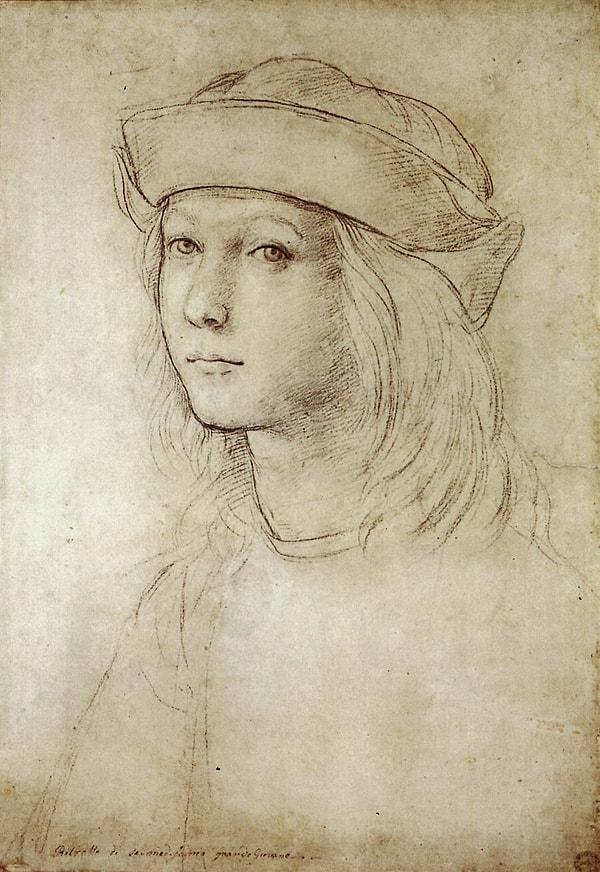 17. Raphael, Kendi Portresi, 1499