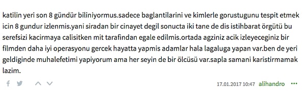 Bu kadar önemli bir operasyonun ne kadar titizlikle yapıldığını anlatan yazılar da var.