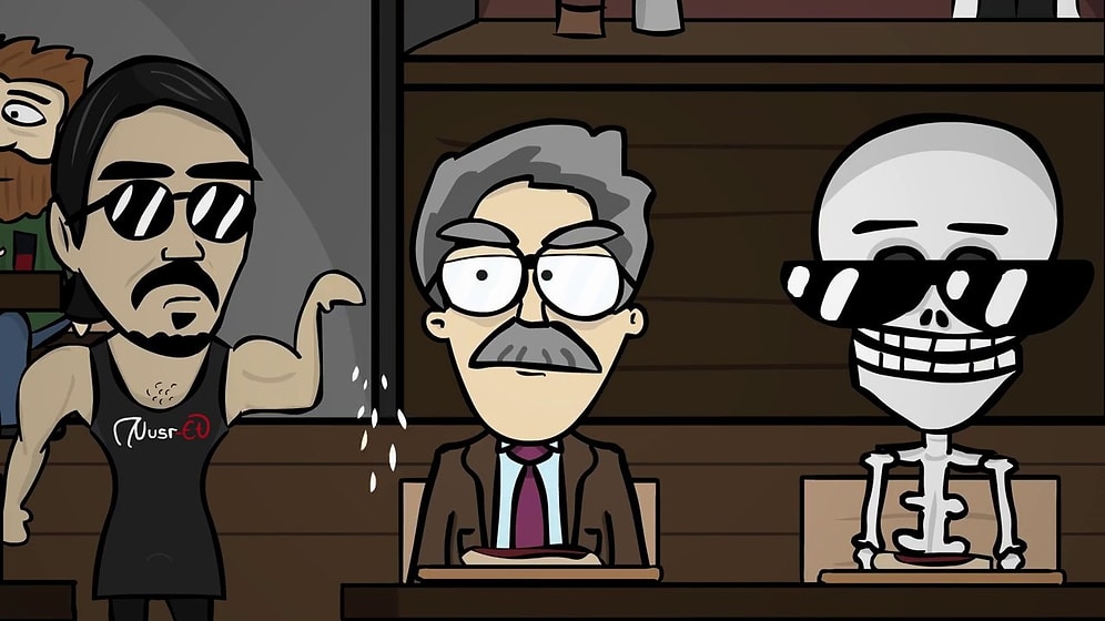 Bütün Dünyayı Kasıp Kavuran "Nusret" Çılgınlığı Yerli Animasyonda!