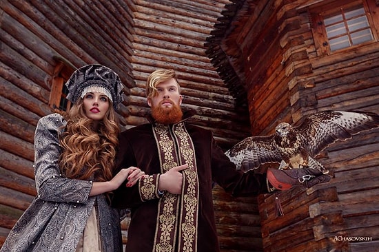 Проект "Русские мотивы": фотосессия в образе русской красавицы или боярина? Легко!