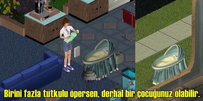 Sims Oynayarak Çocukluğunu Hatta Gençliğini Heder Edenlerin Bildiği 19 Absürt Durum