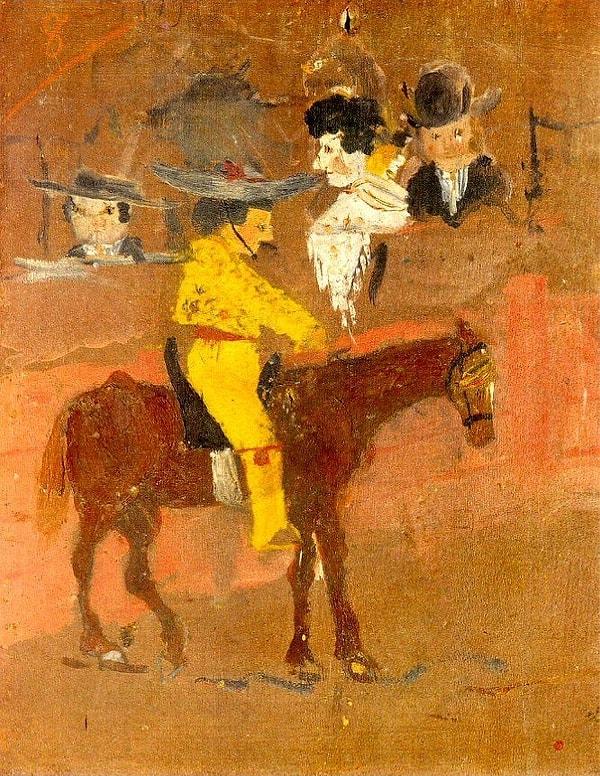 13. Pablo Picasso, “Le Picador,” 1890