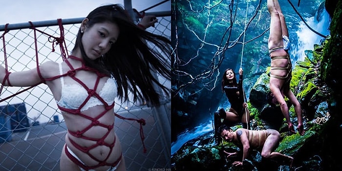 Geleneksel Güzelliği Erotik Sanat ile Birleştiren Japon İp Bağlama Ustasının Dudak Uçuklatan İşleri