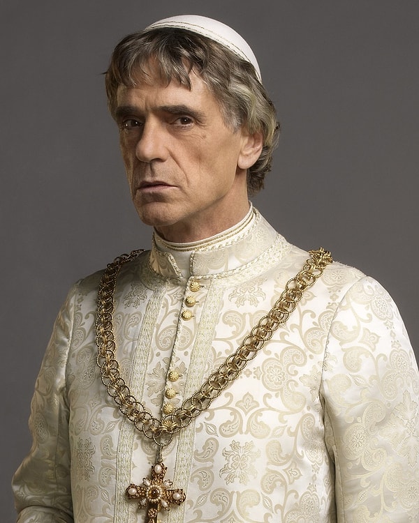 14. Родриго Борджиа / Папа Александр VI – Джереми Айронс (сериал «Борджиа»)