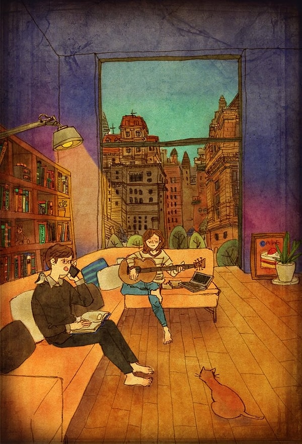 1. Вы чувствуете себя комфортно, даже занимаясь разными делами