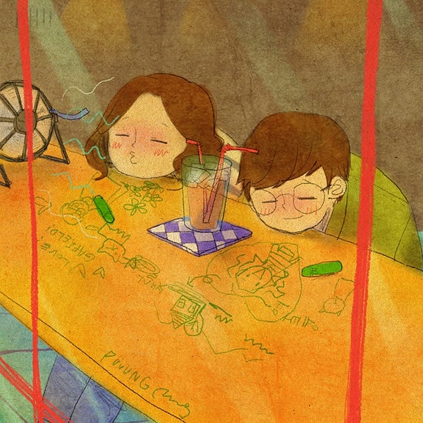 7. Это чудесно, когда у тебя есть человек, рядом с которым ты можешь быть ребенком и не стесняться этого