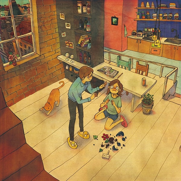 13. Совершать ошибки - это нормально. Он/она не станет осуждать тебя за такие мелочи