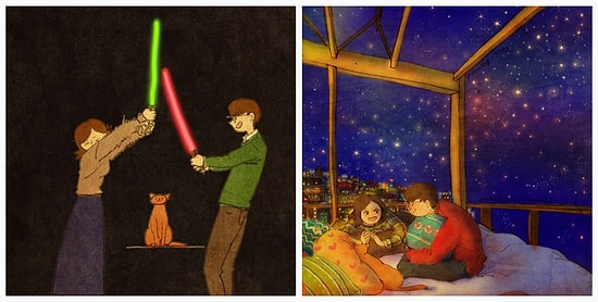 19 согревающих иллюстраций о том, что такое любовь