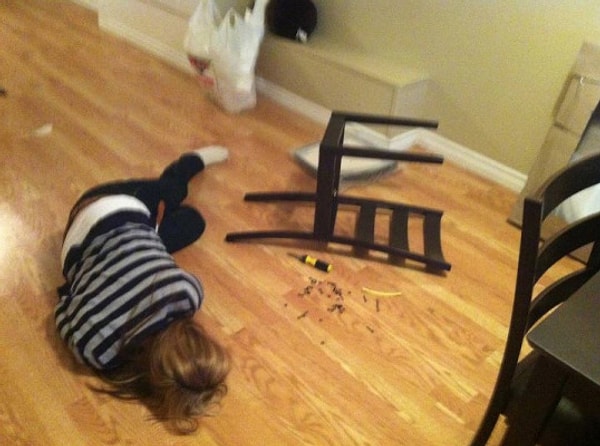 12. "Жду не дождусь, когда уже куплю свой дом и сам буду собирать для него мебель из Ikea!"