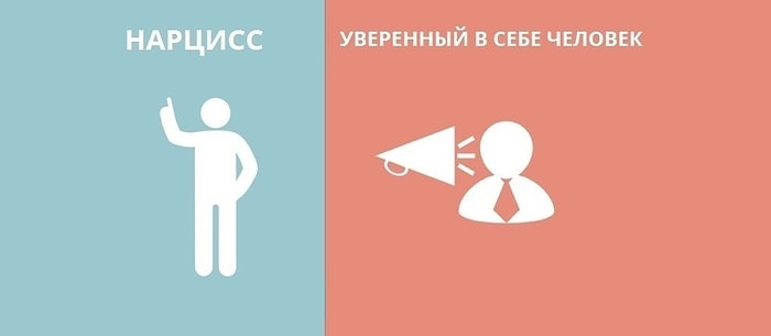 8 отличий уверенного в себе человека от обыкновенного нарцисса
