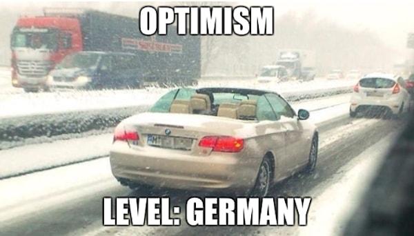 17. Almanya'daki iyimserlik seviyesi: