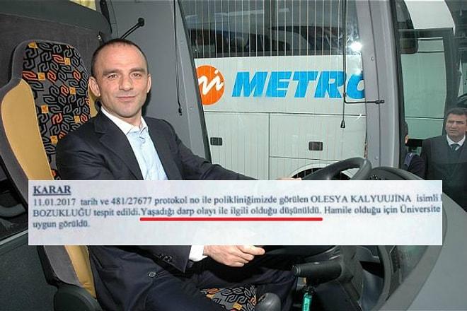 'Otobüste Dayak' Haberi Sonrası Metro Turizm'in Sahibinden Bir Garip Darp 'İtirafı'
