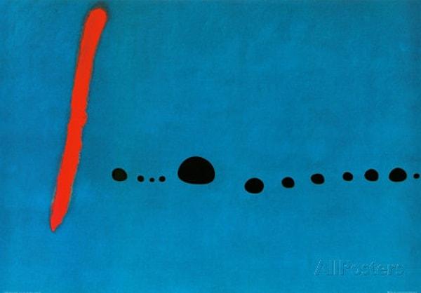 4. Joan Miro- Triptych Bleu II