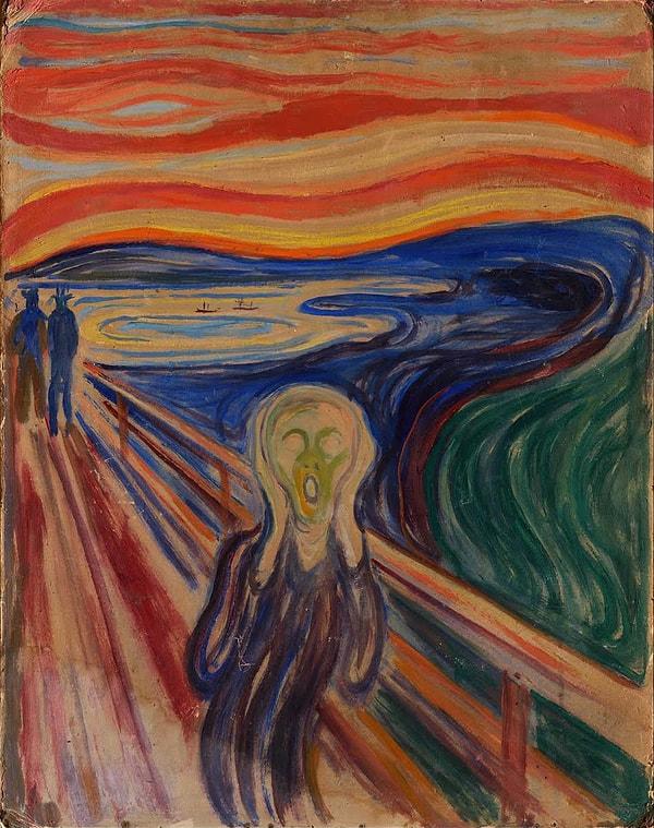 6. Edvard Munch-The Scream