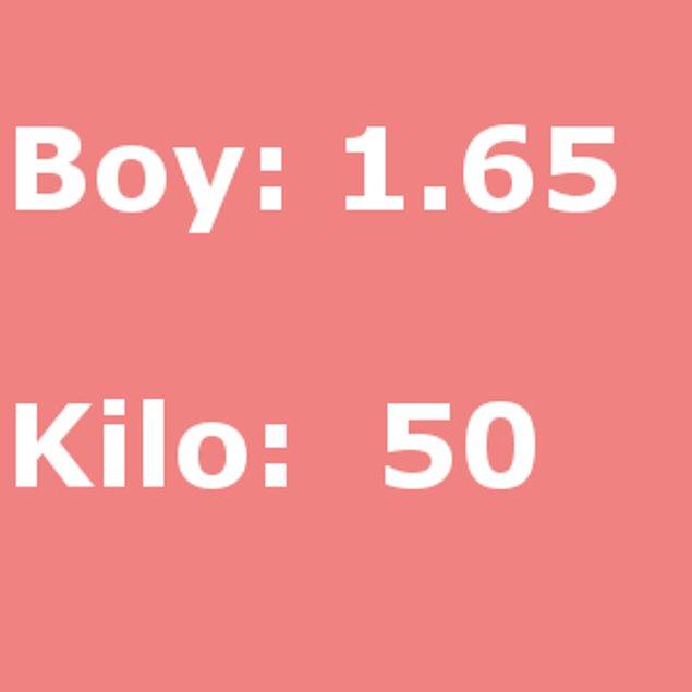 Boy 1.65 Kilo: 50