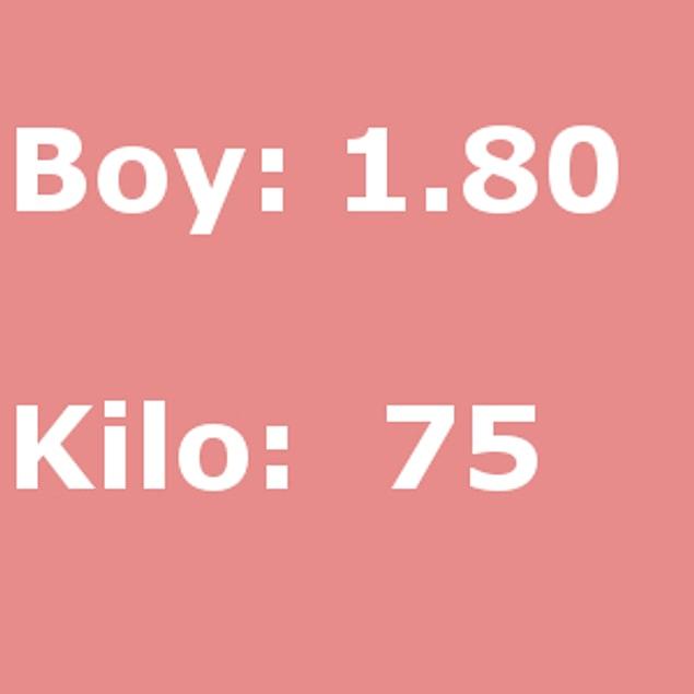 Boy 1.80 Kilo: 75