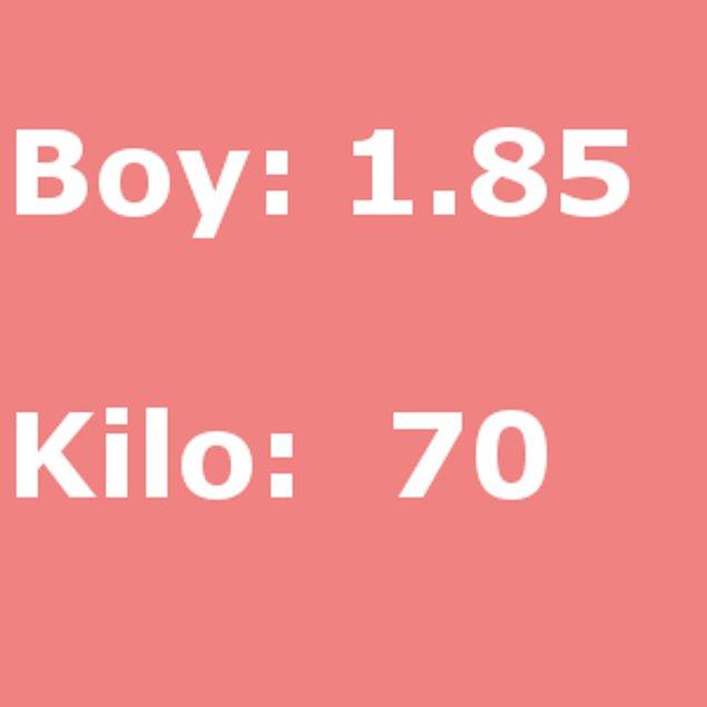 Boy 1.85 Kilo: 70