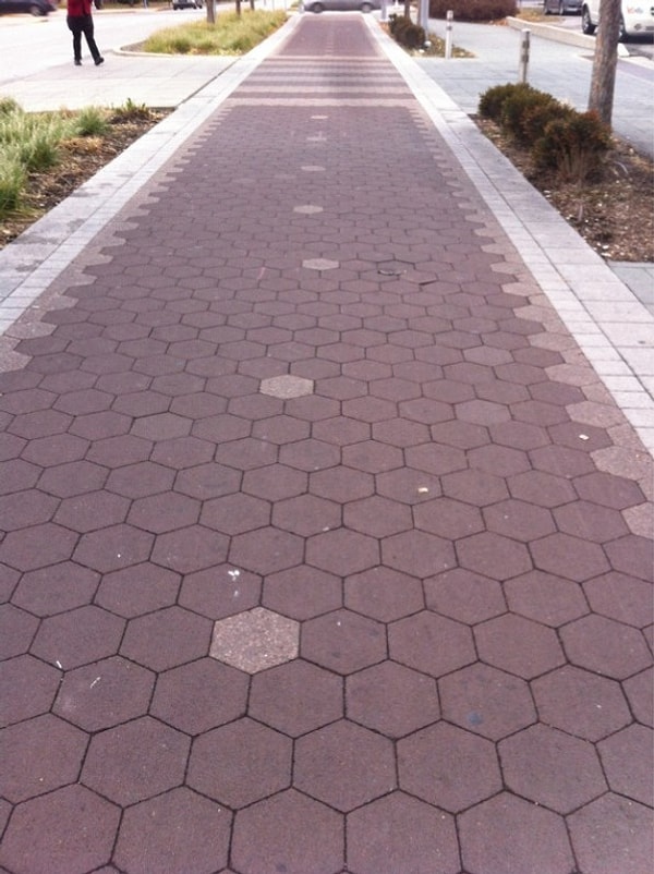 7. Гуляющие не смотрят под ноги, чтобы не расстраиваться.