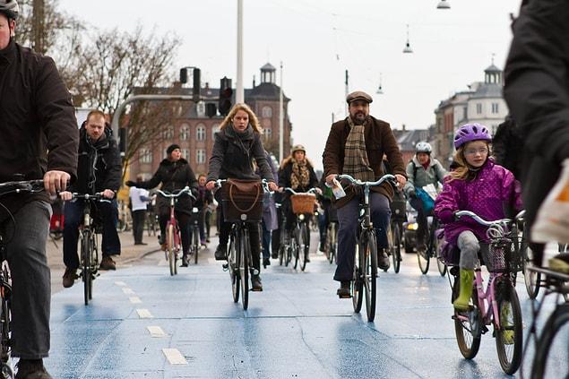 According to the results, 56% of commuters prefer cycling and 20% public transportation.