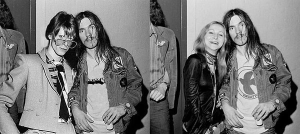 1. Дэвид Боуи и Лемми Килмистер?