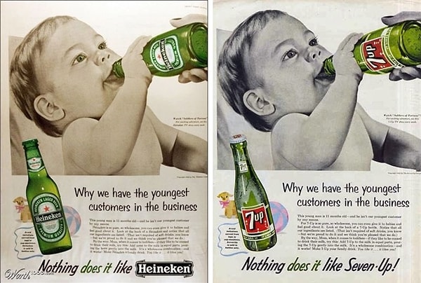 22. Heineken детям!